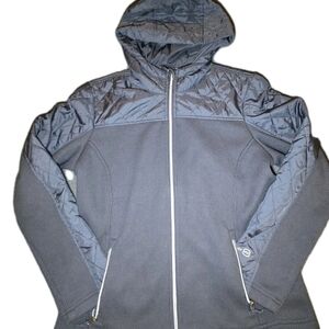 Free Country Gray‎ Hooded Jacket